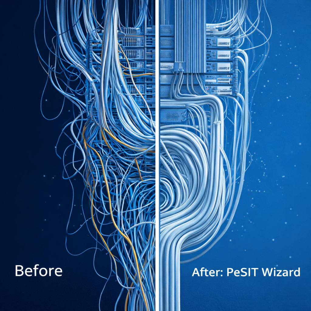 Avant et après PeSIT Wizard